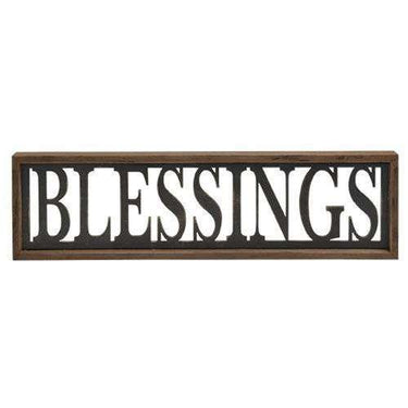 Blessings Framed Sign - The Fox Decor